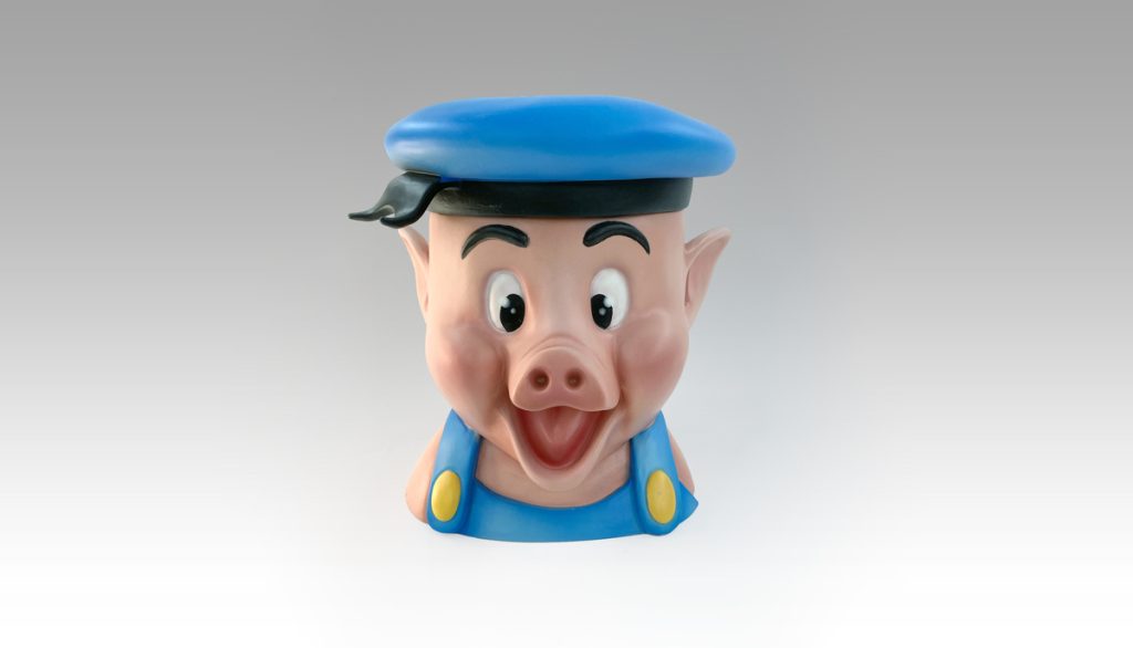 BUSTO CERDITO DIBUJO FunTastik, Valencia 0360