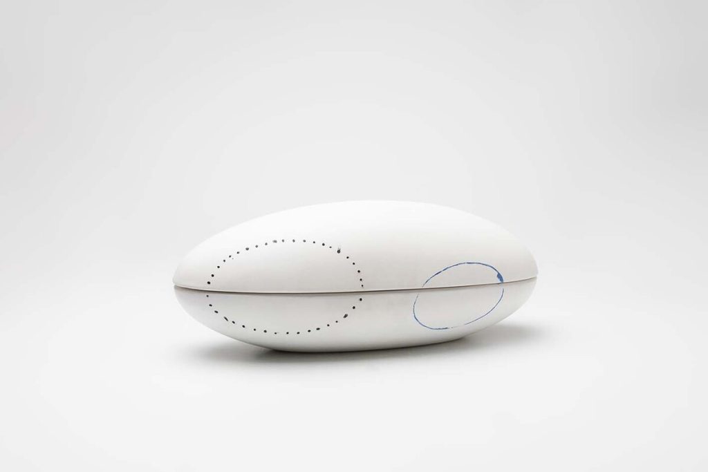 CAJA PIEZA OVALADA BLANCA Colección 0145