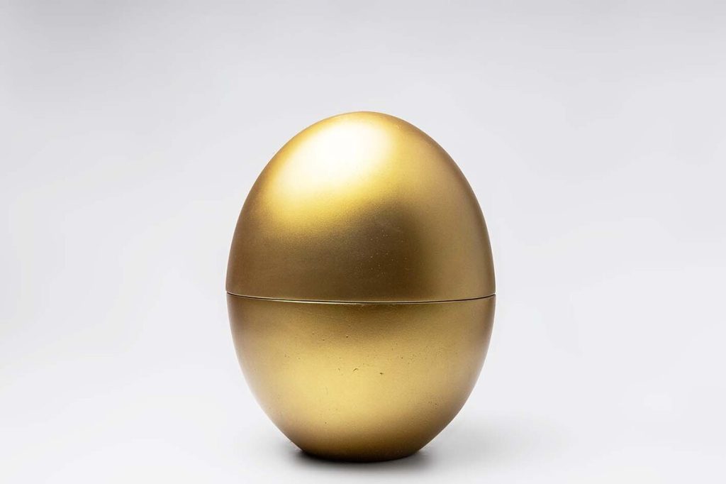 HUEVO GRANDE CON TAPA Y REJILLA Colección 0357