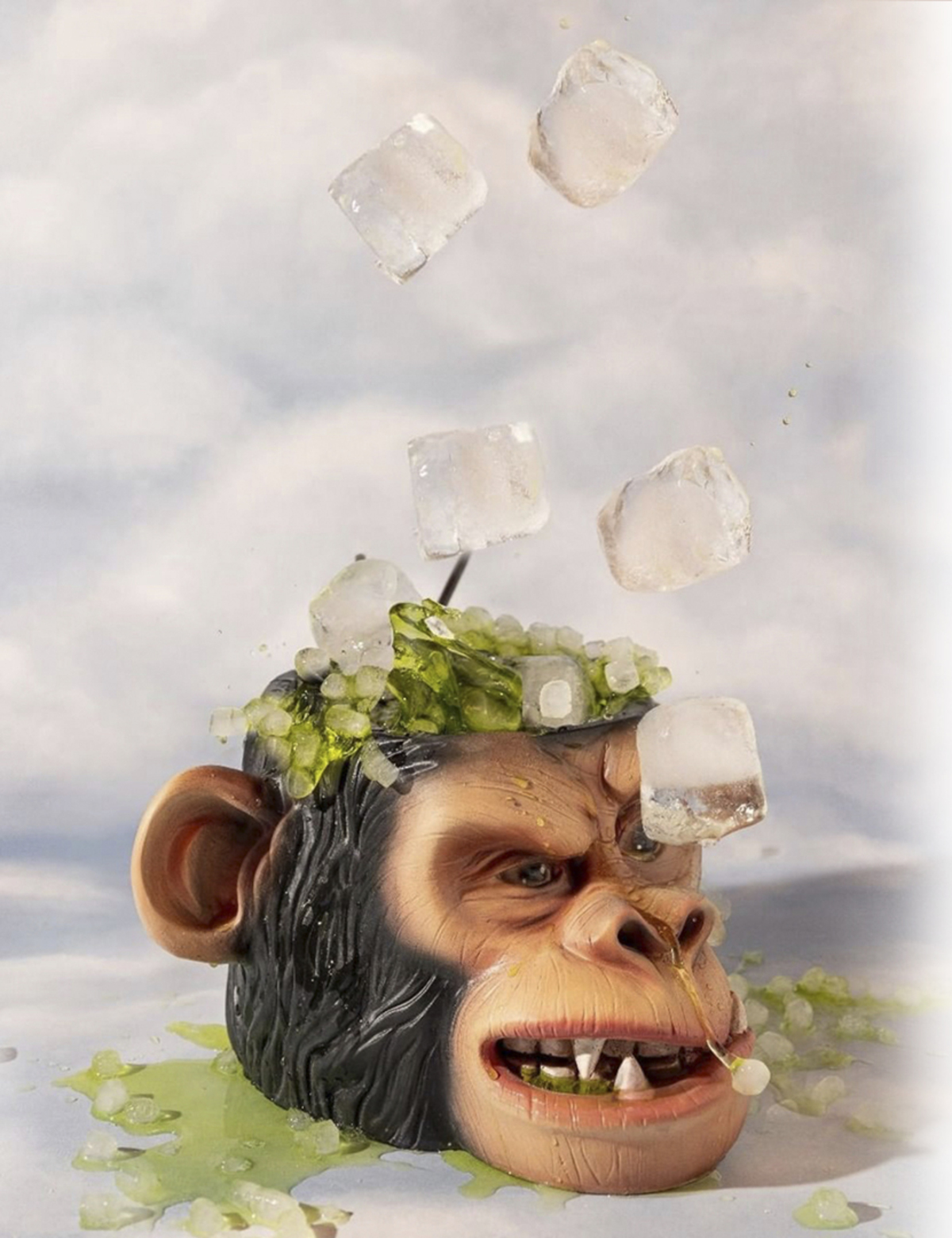 Ref: Mono Boca Torcida The Monkeys, Alicante 0596 - Disponibilidad: Verde