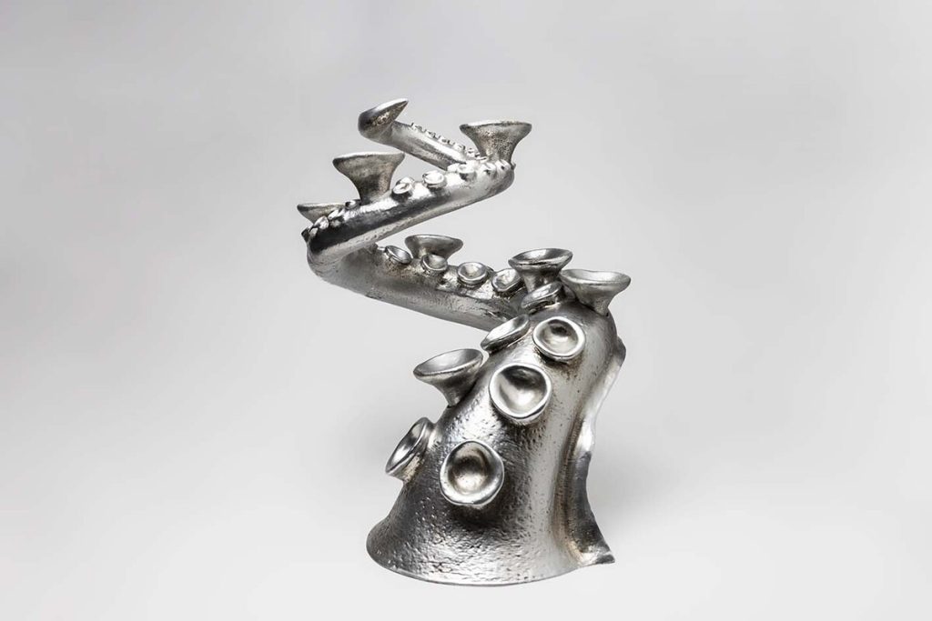 TENTÁCULO ESPIRAL CROMADO Colección 0722