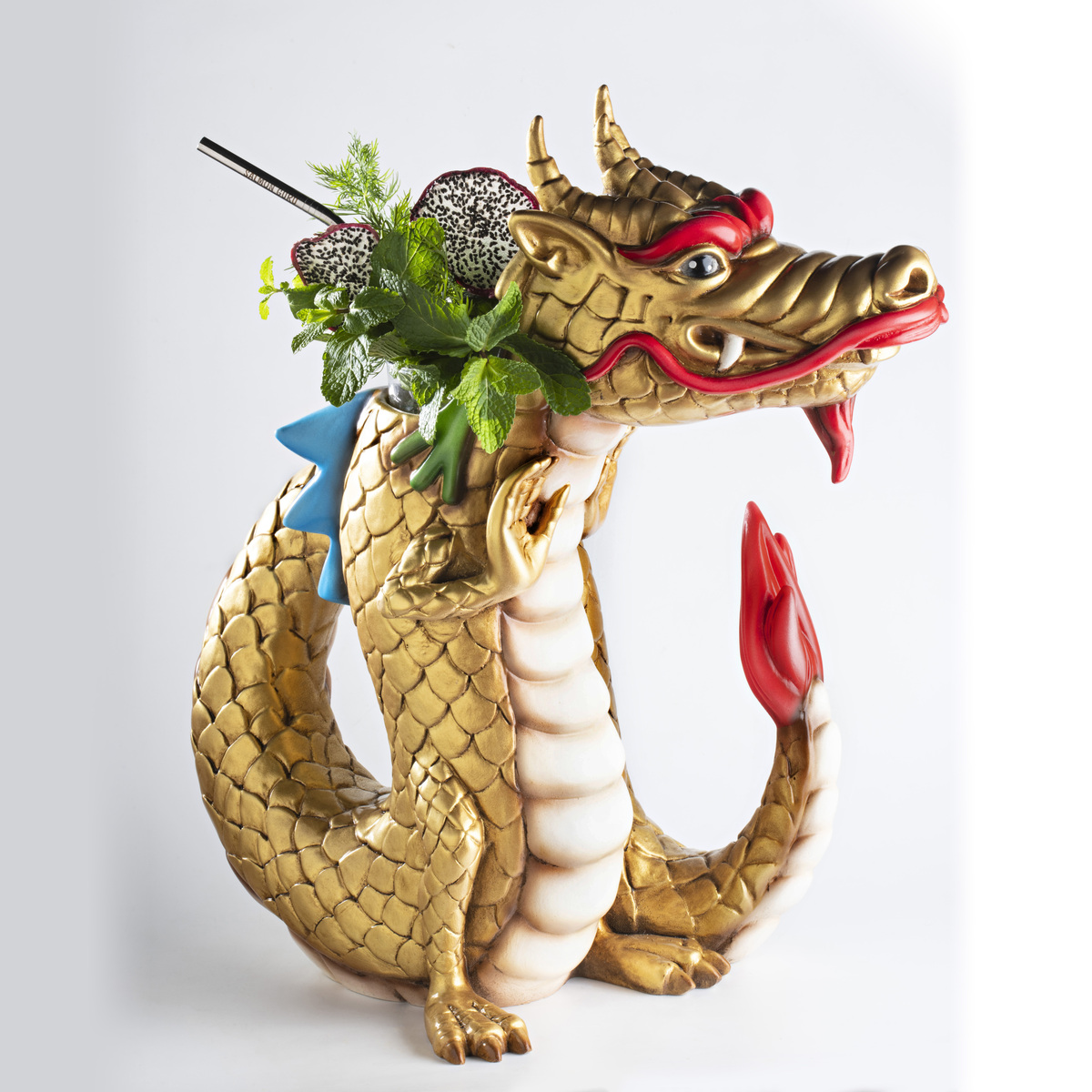 Ref: Dragón Chino Humo Salmón Gurú 0574 - Disponibilidad: Rojo