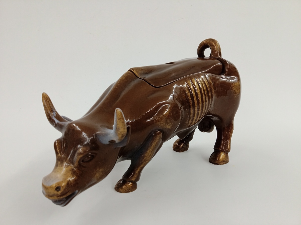 Ref: Toro Wall Street Inclán Brutal, Madrid 0706 - Disponibilidad: Naranja