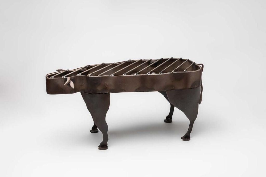 VACA METAL CON REJILLA Colección 0179